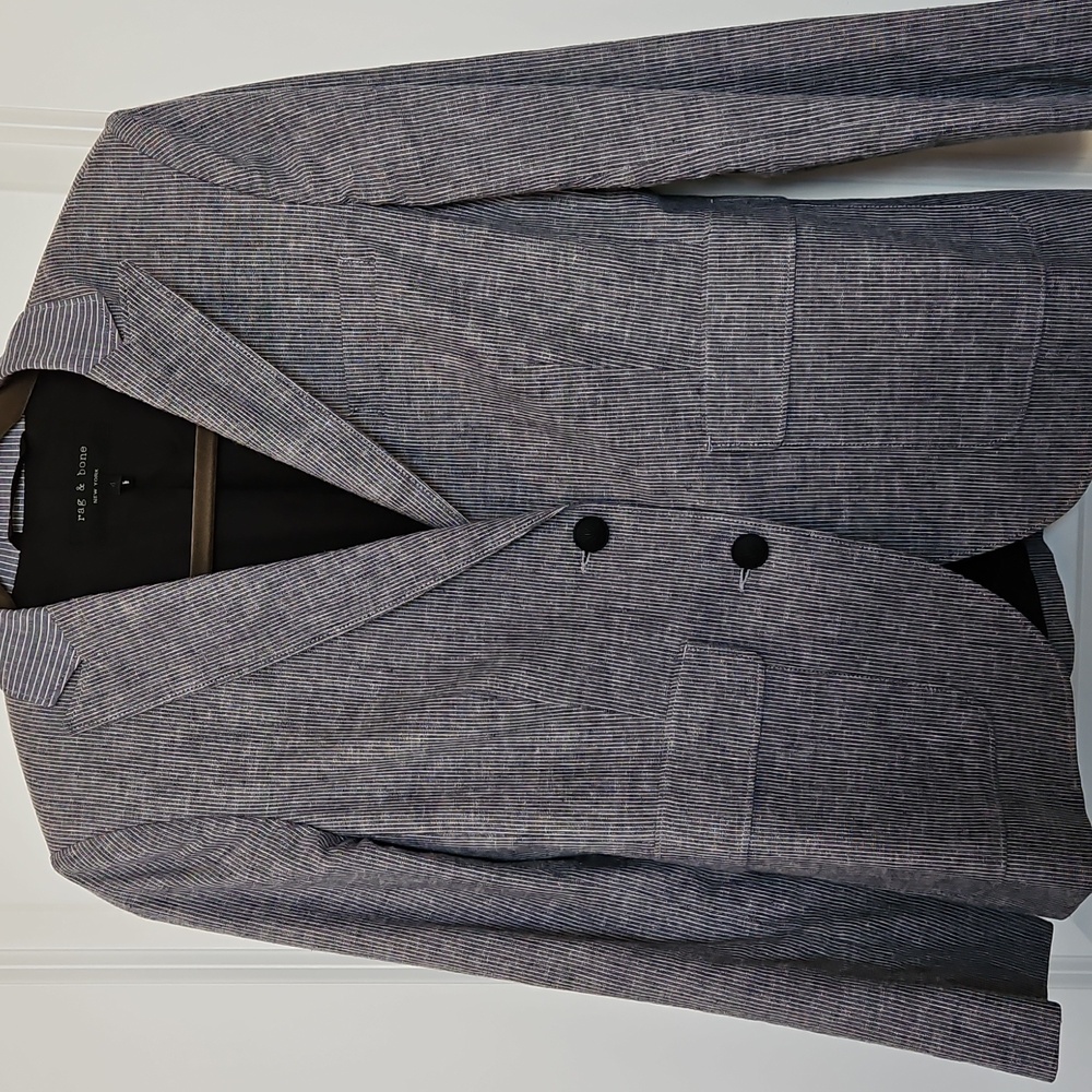 EUC. Rag & Bone cotton/linen blazer